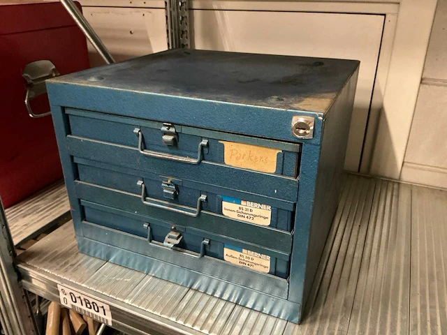 Gereedschapskist 38x35xh29,5cm - afbeelding 2 van  5