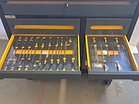 Gereedschapskist, dwusa, zwart - afbeelding 7 van  23