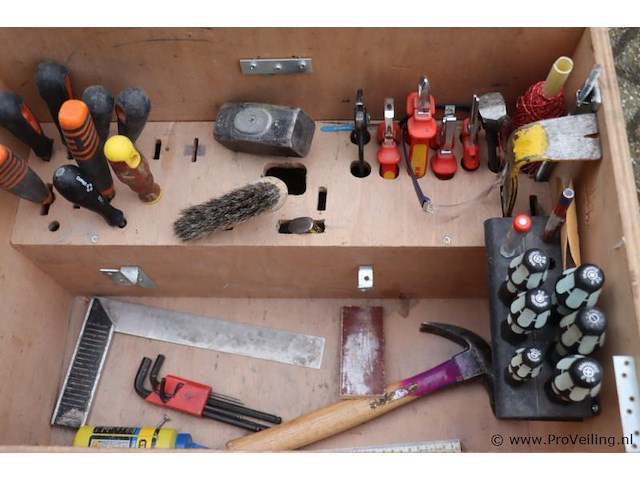 Gereedschapskist incl. handgereedschap - afbeelding 5 van  10