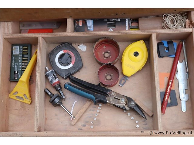 Gereedschapskist incl. handgereedschap - afbeelding 9 van  10