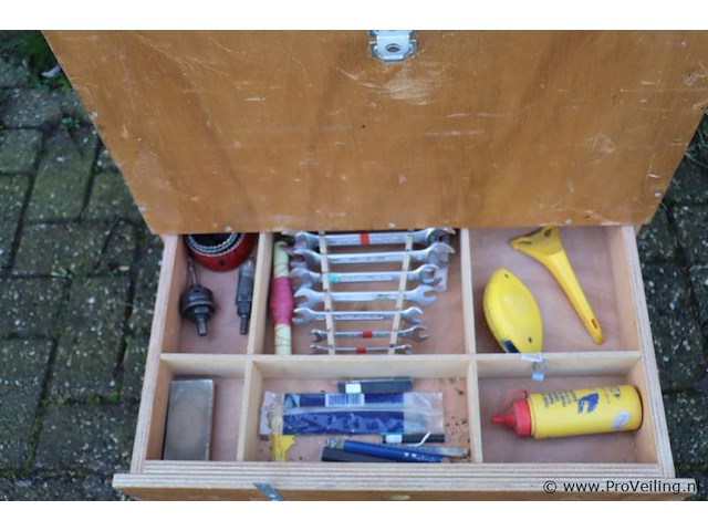 Gereedschapskist incl. handgereedschap - afbeelding 9 van  10