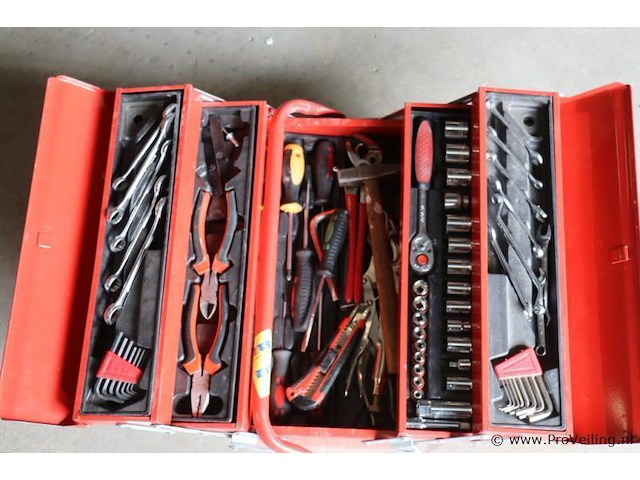 Gereedschapskist incl. handgereedschap - afbeelding 2 van  5