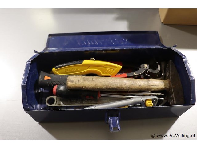 Gereedschapskist incl. handgereedschap - afbeelding 1 van  4