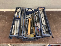 Gereedschapskist inclusief inhoud. - afbeelding 1 van  9