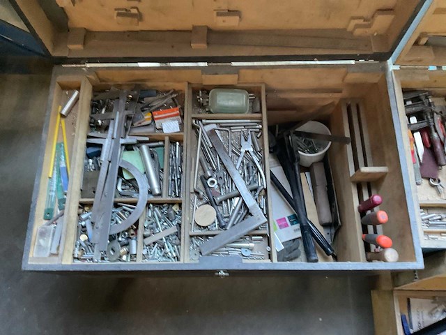 Gereedschapskist met inhoud (2x) - afbeelding 4 van  7