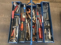 Gereedschapskist met inhoud - afbeelding 1 van  3