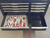 Gereedschapskist, stahlbar, zwart - afbeelding 7 van  19