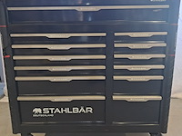 Gereedschapskist, stahlbar, zwart - afbeelding 18 van  19