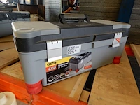 Gereedschapskist, stanley, shockmaster, grijs/zwart - afbeelding 1 van  8