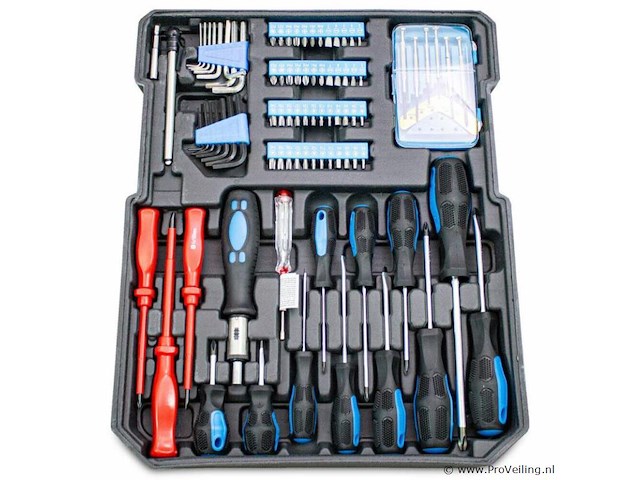 Gereedschapskofer 599 delig - afbeelding 9 van  11