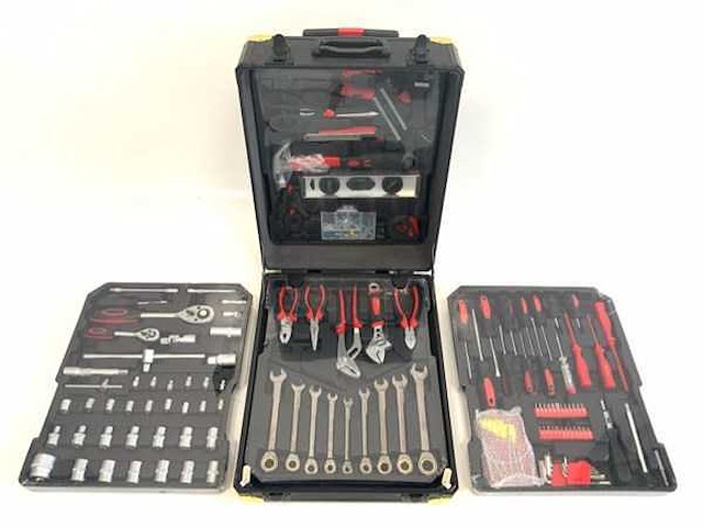 Gereedschapskoffer 186 delig - afbeelding 3 van  6