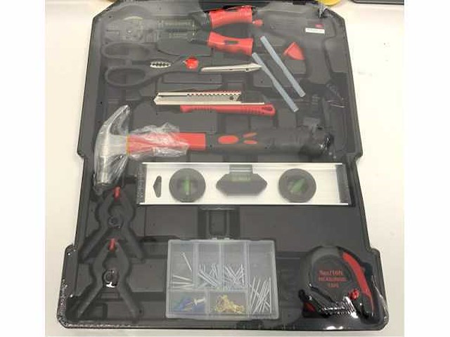 Gereedschapskoffer 186 delig - afbeelding 3 van  13