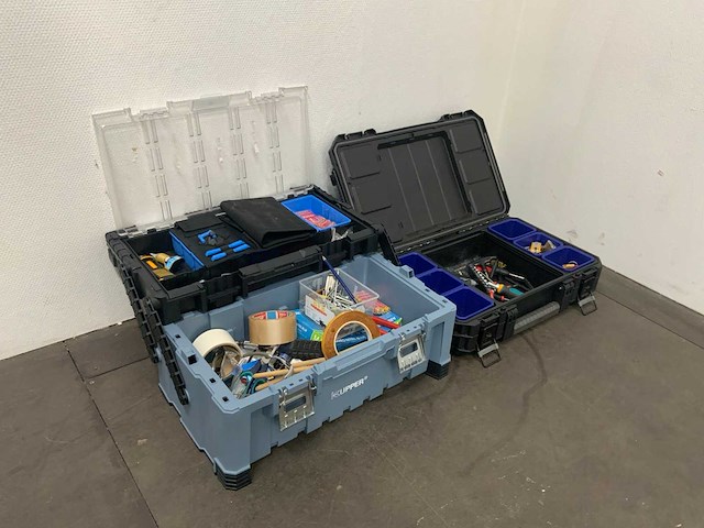 Gereedschapskoffer (2x) - afbeelding 1 van  6