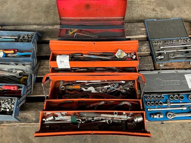 Gereedschapskoffer (2x) - afbeelding 1 van  10