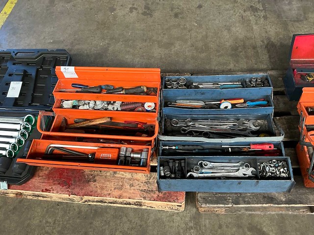 Gereedschapskoffer (2x) - afbeelding 1 van  10