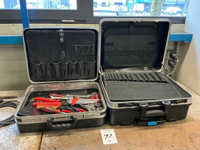 Gereedschapskoffer (2x) - afbeelding 1 van  10