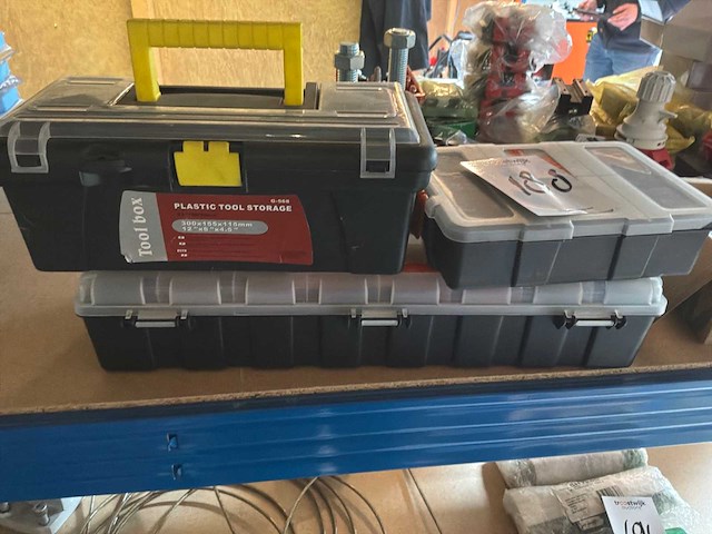 Gereedschapskoffer (3x) - afbeelding 2 van  2