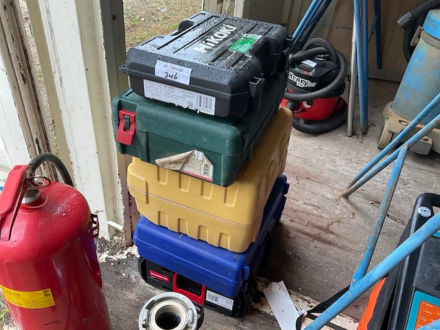 Gereedschapskoffer (5x) - afbeelding 1 van  2