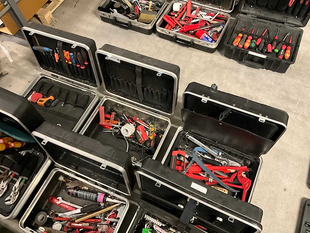 Gereedschapskoffer (9x) - afbeelding 4 van  5