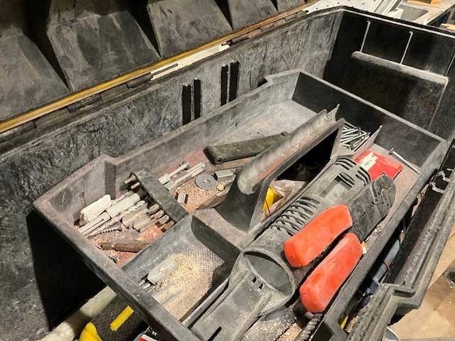 Gereedschapskoffer en divers (5x) - afbeelding 4 van  9