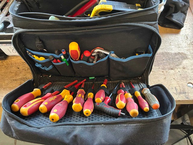 Gereedschapskoffer en tas (4x) - afbeelding 7 van  7