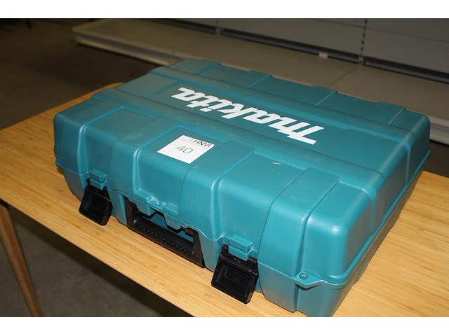Gereedschapskoffer makita voor grote haakse slijper. - afbeelding 1 van  2