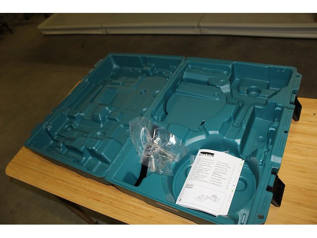 Gereedschapskoffer makita voor grote haakse slijper. - afbeelding 2 van  2