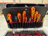 Gereedschapskoffer met inhoud - afbeelding 1 van  5