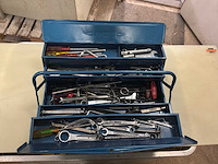 Gereedschapskoffer met inhoud - afbeelding 1 van  3