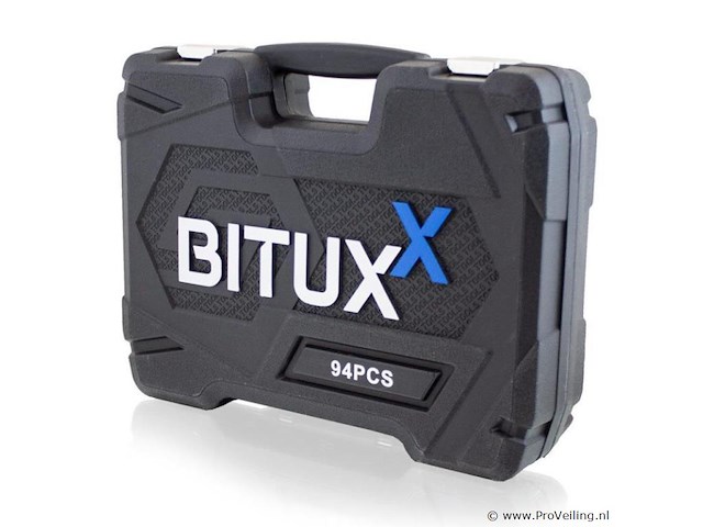 Gereedschapskoffer / ratelsleutelset 94-delig - chroom-vanadiumstaal - incl. koffer - afbeelding 3 van  11