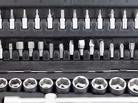 Gereedschapskoffer / ratelsleutelset 94-delig - chroom-vanadiumstaal - incl. koffer - afbeelding 11 van  11