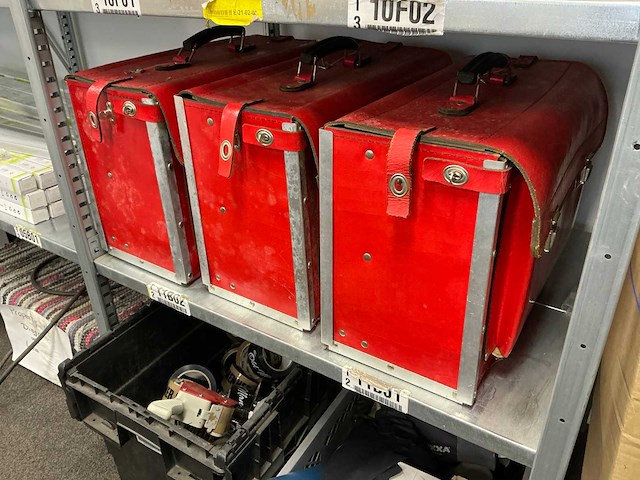 Gereedschapskoffers met inhoud (3x) - afbeelding 2 van  4