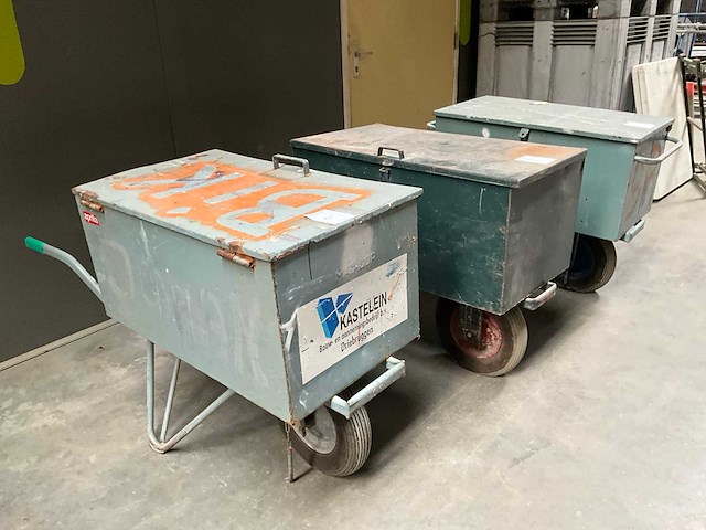 Gereedschapskruiwagen (3x) - afbeelding 1 van  5