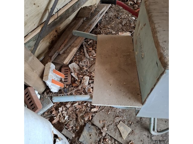 Gereedschapskruiwagen op luchtband matador - afbeelding 5 van  10