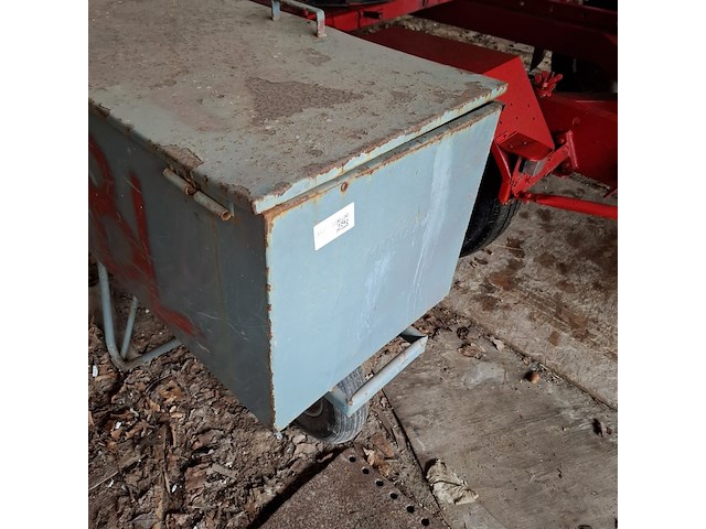 Gereedschapskruiwagen op luchtband matador - afbeelding 4 van  10