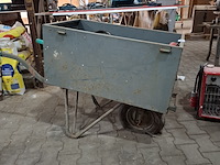 Gereedschapskruiwagen op luchtband matador - afbeelding 2 van  5