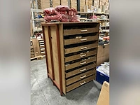 Gereedschapsladekast 100x102,5xh156,5cm - afbeelding 3 van  3