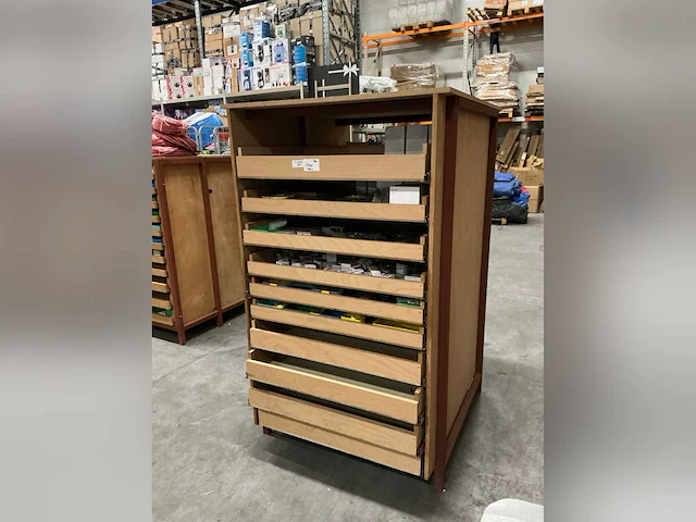 Gereedschapsladekast 108x122,5xh182cm - afbeelding 3 van  3