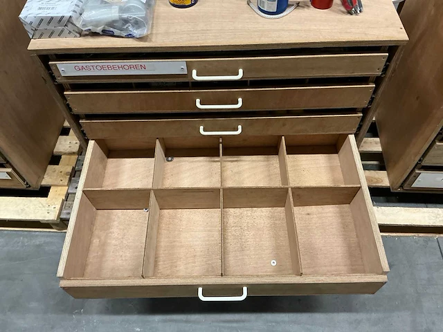 Gereedschapsladekast 99x58,5xh75cm - afbeelding 3 van  6