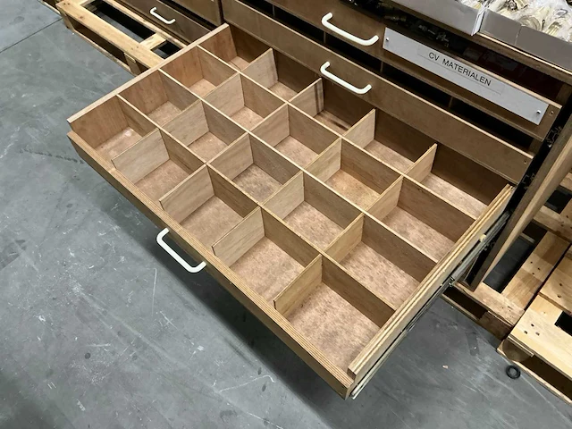 Gereedschapsladekast 99x58,5xh75cm - afbeelding 4 van  6