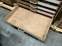 Gereedschapsladekast 99x58,5xh75cm - afbeelding 7 van  8