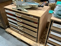 Gereedschapsladekast 99x58,5xh75cm - afbeelding 1 van  6