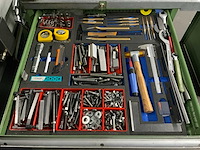 Gereedschapsladekast met inhoud - afbeelding 3 van  7