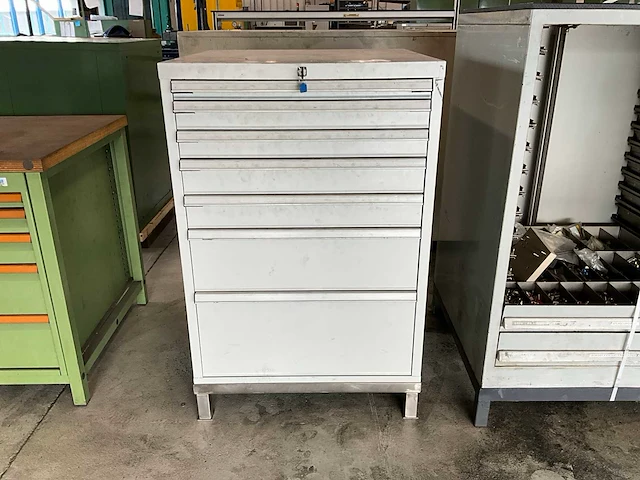 Gereedschapsladenkast + inhoud - afbeelding 1 van  6