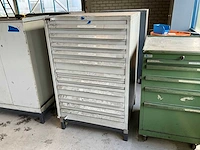 Gereedschapsladenkast + inhoud