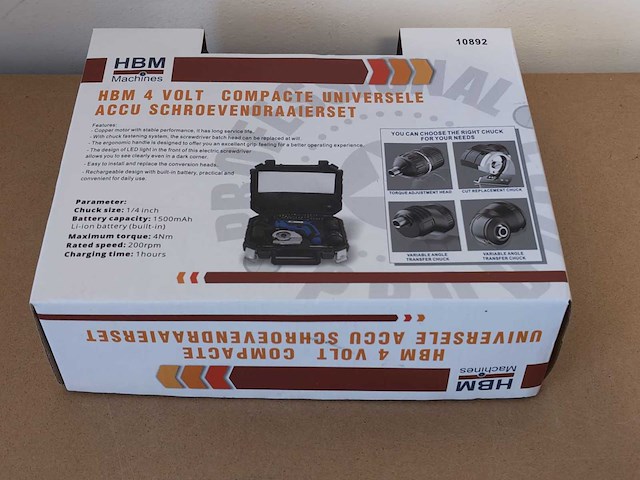 Gereedschapsset lossen dozen en verpakkig - afbeelding 59 van  79