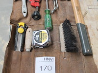 Gereedschapstas met gereedschappen. - afbeelding 2 van  2