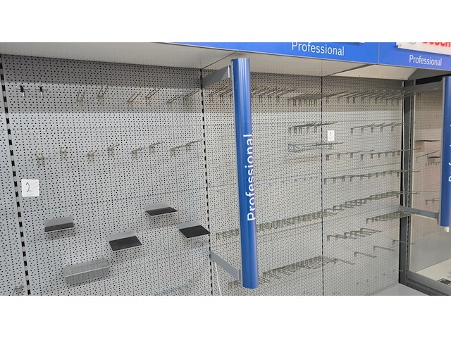 Gereedschapstelling bosch professional, gereedschapstelling, blauw grijs - afbeelding 2 van  13