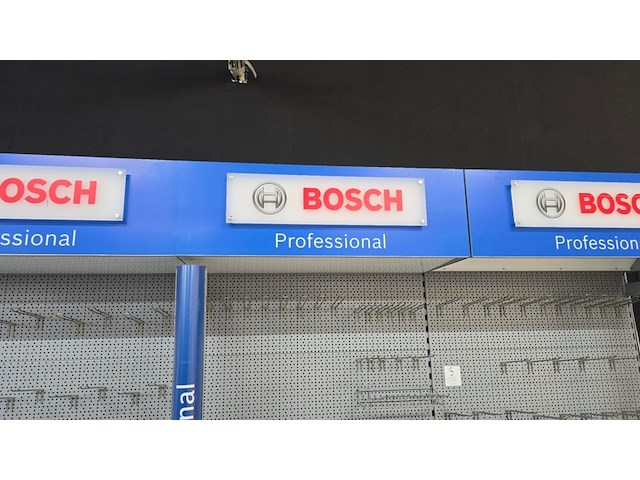Gereedschapstelling bosch professional, gereedschapstelling, blauw grijs - afbeelding 5 van  13