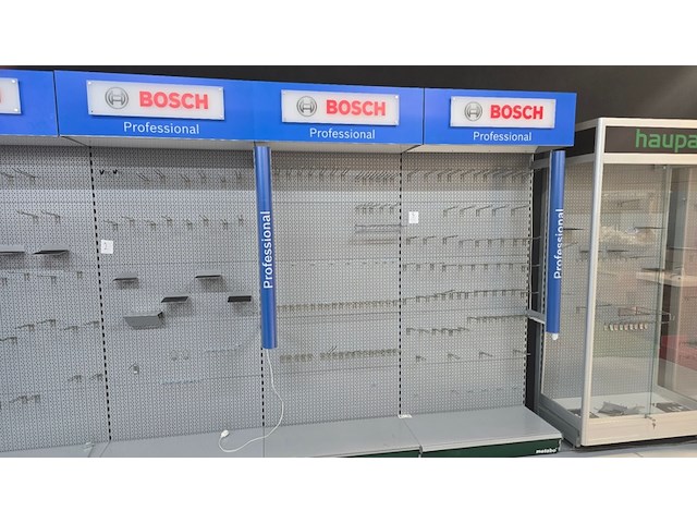 Gereedschapstelling bosch professional, gereedschapstelling, blauw grijs - afbeelding 7 van  13